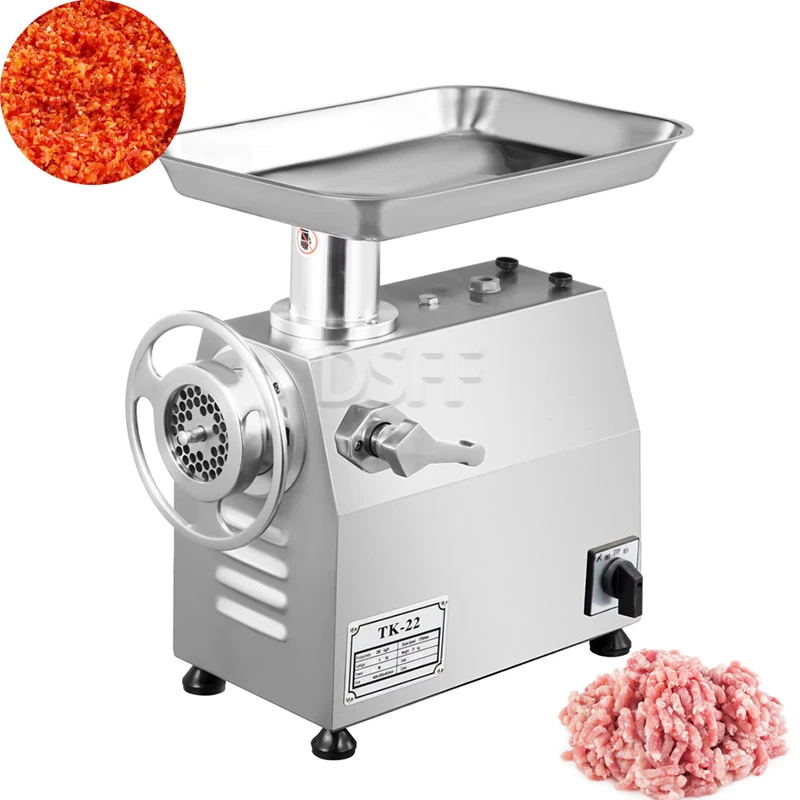 Industrial And Commercial Fresh Meat Chopper, Waterproof Meat Grinder, Electric Fruit And Vegetable Processing Grinder