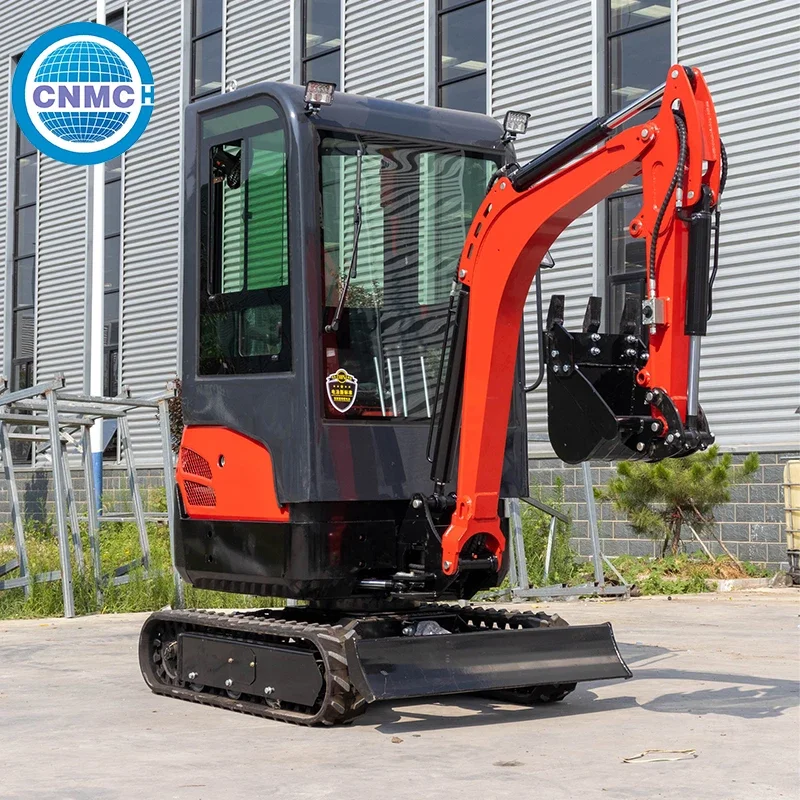 

Мини-экскаватор CNMC 1.8T, гидравлический, механический, настраиваемый, портативный, для фермы и сада, сертифицирован CE EPA, сделано в Китае