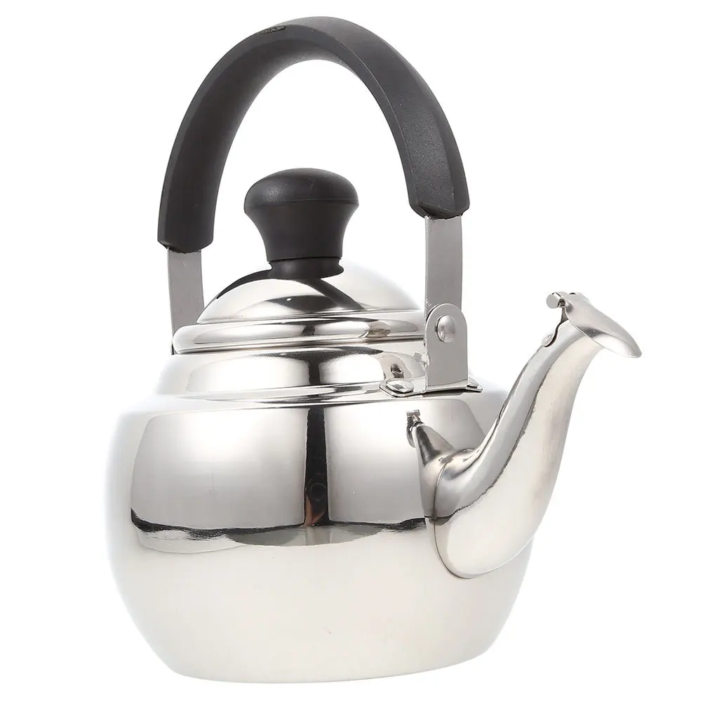 

Big Capacity Stainless Steel Tea Kettle Metal Water Kettle Household Stovetop Coffee Heating Pot Household Tea Pot