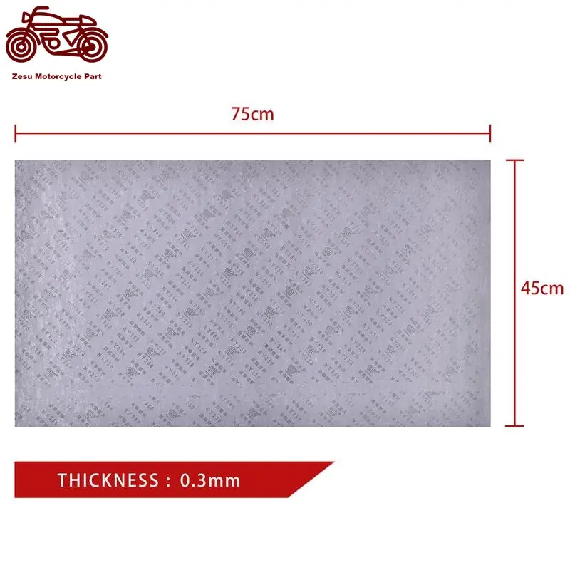 

45x75cm 45 75 Universal Motor Bike Seal Without Oil Leakage Pad Gasket Paper For Yamaha Benelli Husqvarna Ducati Aprilia Hyosung