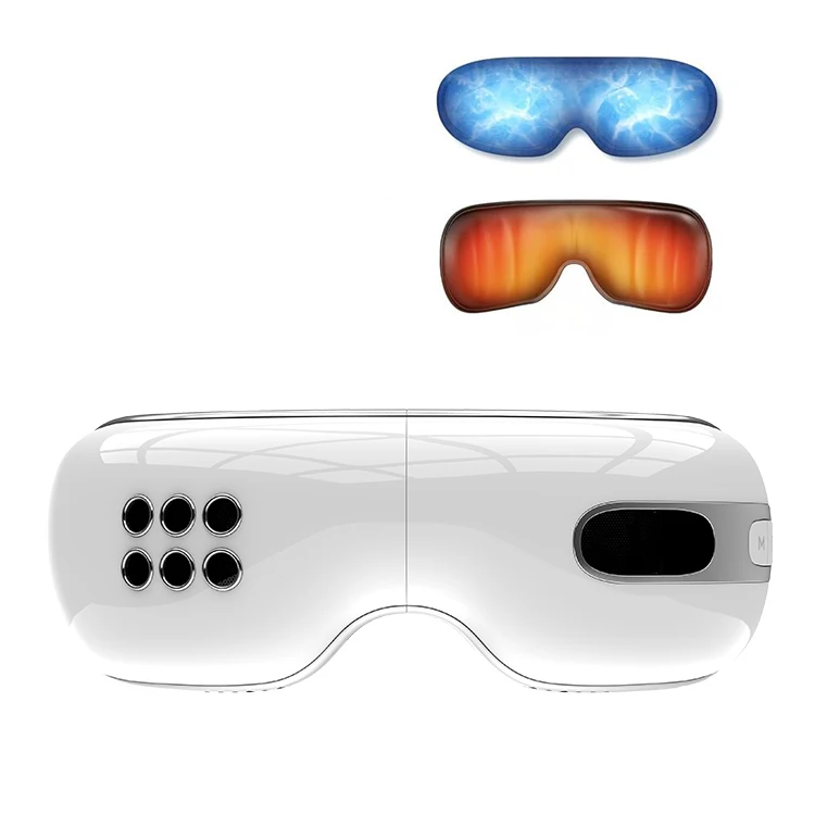 

Smart Library Multifunction Eye Care Massager Cold Hot Compress Air Pressure Bluetooth Music Ergonomic For Office Dry Eyes Fatig