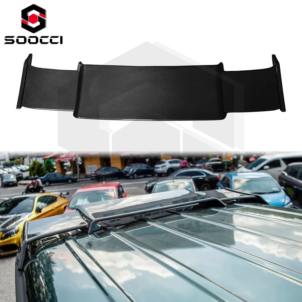 

Real Dry Carbon Fiber BRS Style Rear Wing Spoiler for Mercedes-Benz G-Class W464 G500 G63 Rear Diffuser Trunk Lip Diffuser