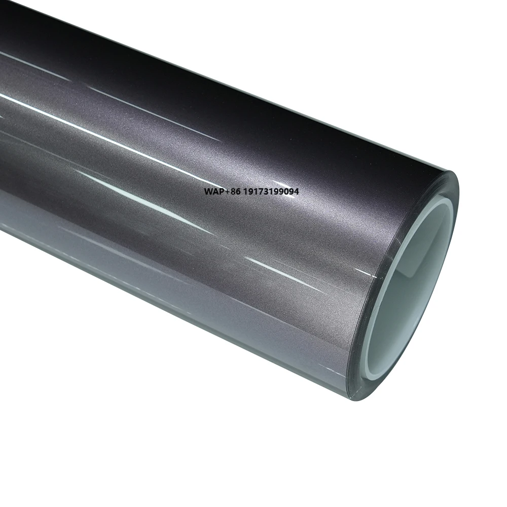 

WRAPMASTER TPU Colored PPF Glossy Metal Radiant Purple Self-healing Car Wrap wet install