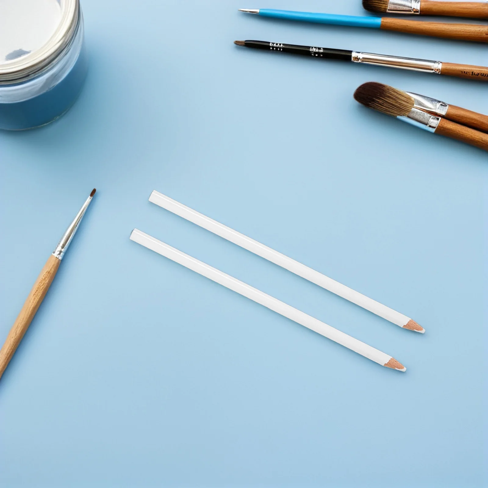 25 Stück waschbare Stoffmarkierungsstifte zum Nähen und Quilten, Schneiderkreidestift zum temporären Musterzeichnen auf allen Stoffen