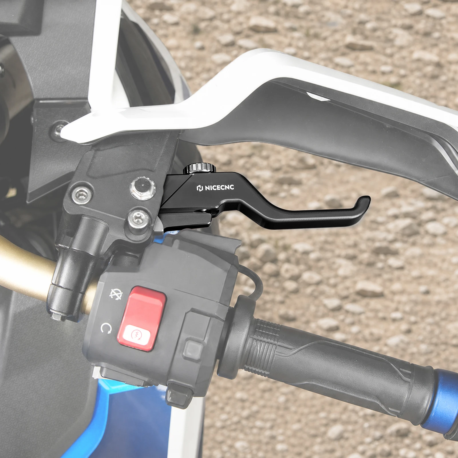 NICECNC Kurzer Vorderradbremshebel Zwei-Finger-Bremshebel für Honda CRF1100L Africa Twin 2025 2019-2026 Africa Twin CRF1100L 2025 2024 – Detail 10