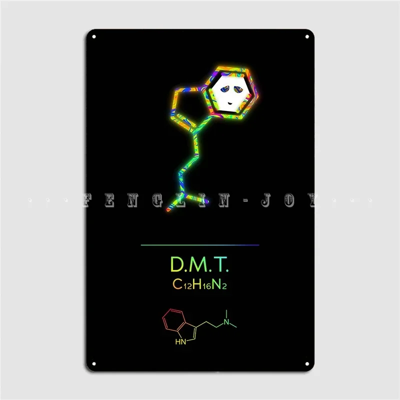 Neon Dmt Poster Met… - image