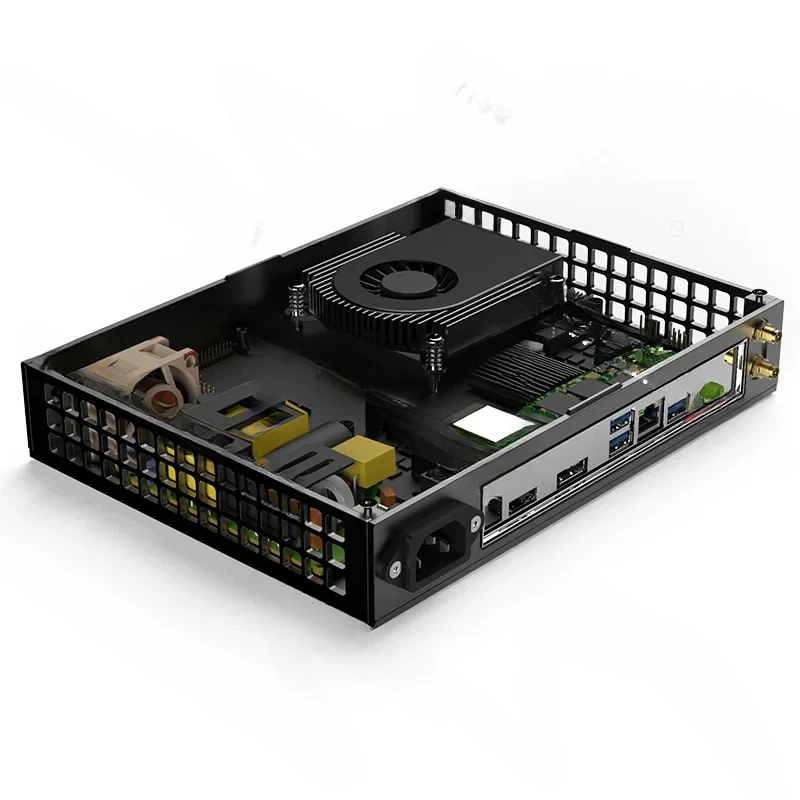 Spot lzmod 1.8-liter mini dc-mx2 thin ITX half-height chassis, all aluminum, double-sided chamfer