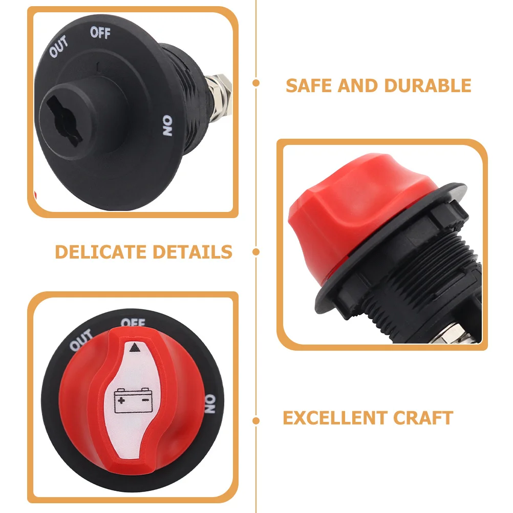 

Disconnect 32V Marine Grade On Off Switch For Rv Boat Car Camper Trailer Truck Atv Utv Durable Isolator