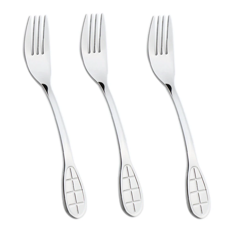 12 food-grade silverware cutlery sets, silverware with pasta forks, kitchen utensils fork sets for lunch camping school