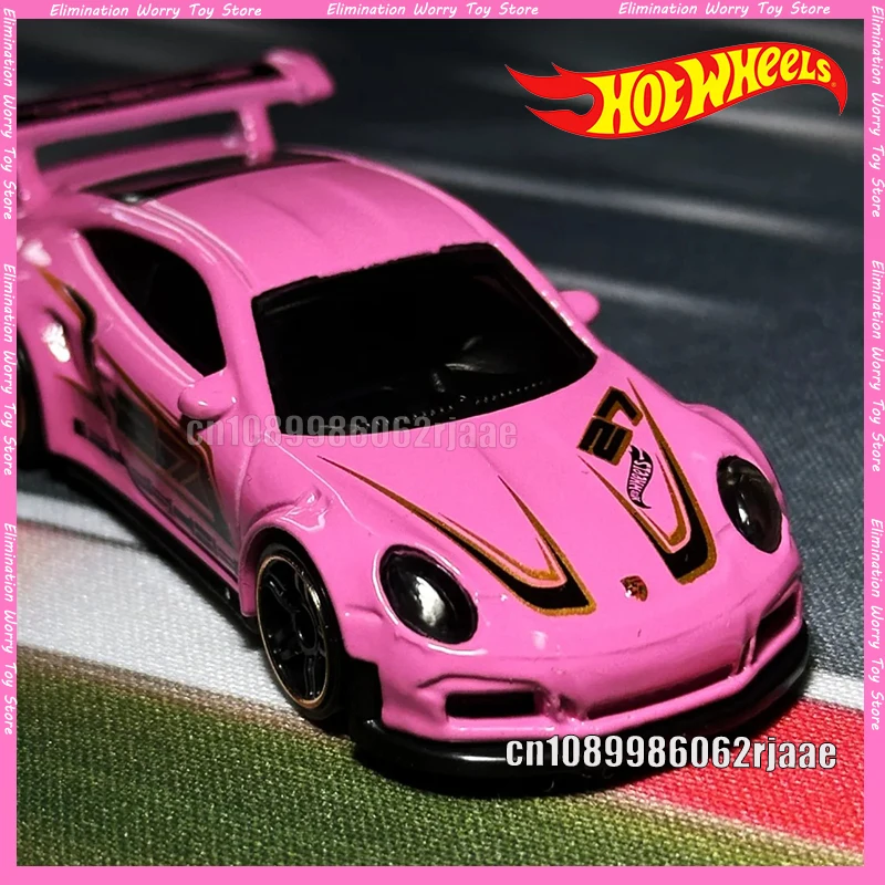 

Hot Wheels Porsche 911 Gt3 Rs 25L C4982 Pink Alloy Model 1:64 Diecast Model Car Toy 1/64 Diecast Vehicles Holiday Gifts