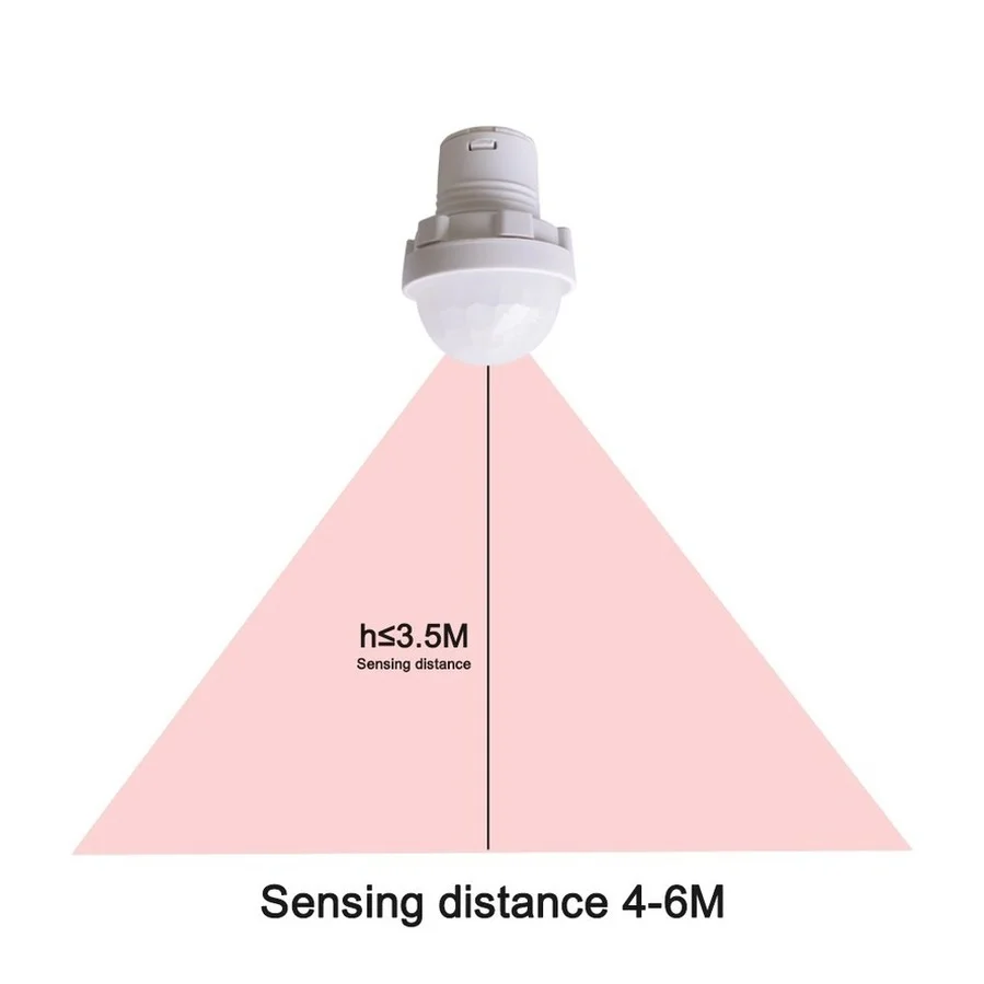 적외선 모션 센서 스마트 스위치 센서, 스마트 홈 인체 자동 센서, 야간 램프, 110V, 220V, 10 개