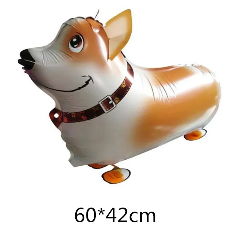 1 sztuk Cartoon Pet Dog w kształcie kota balon foliowy dla dzieci zabawki, piękny Pug pies pudel balon imprezowy dekoracja na urodziny
