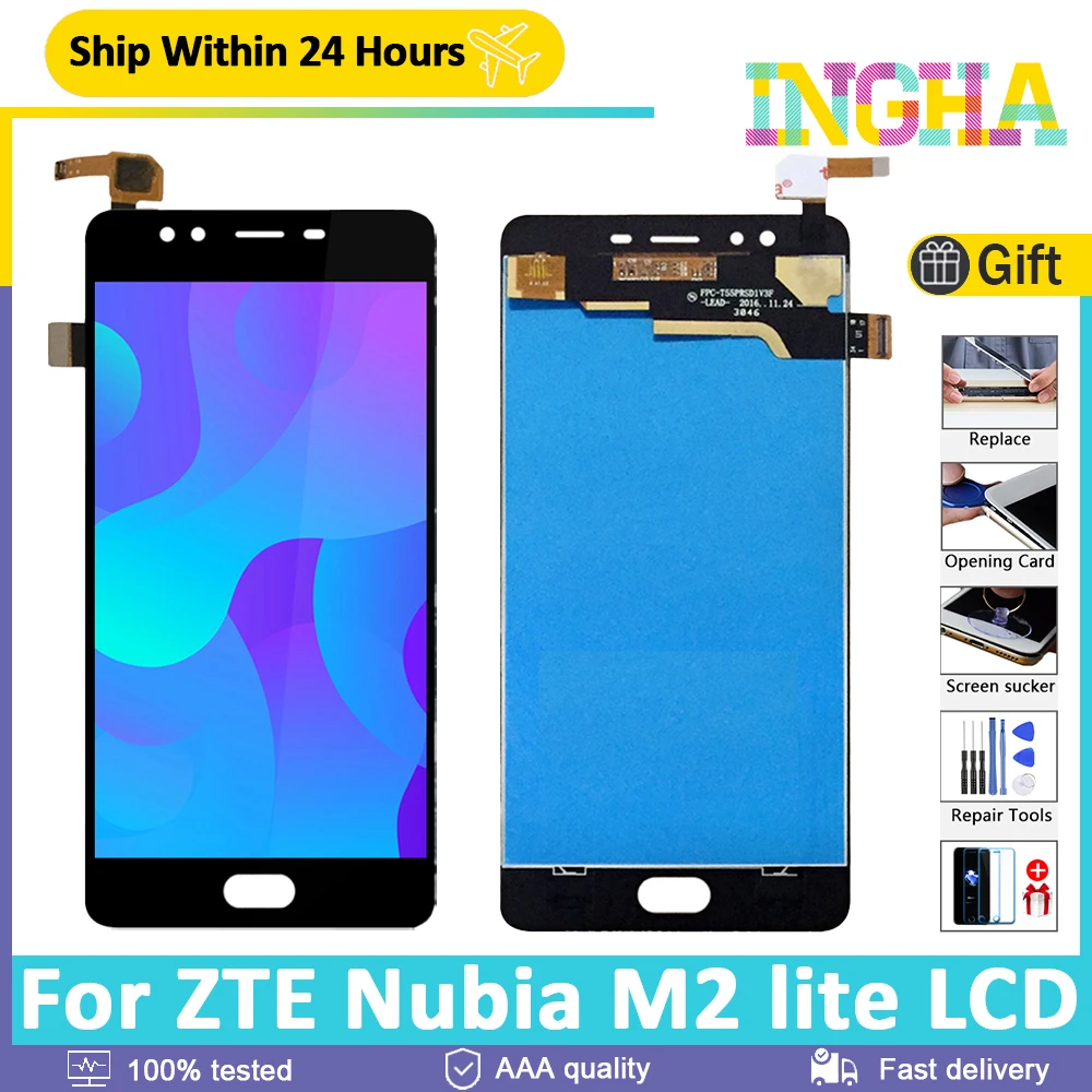 مراجعة ونصائح لشاشة LCD M2 لجهاز ZTE Nubia M2 Lite