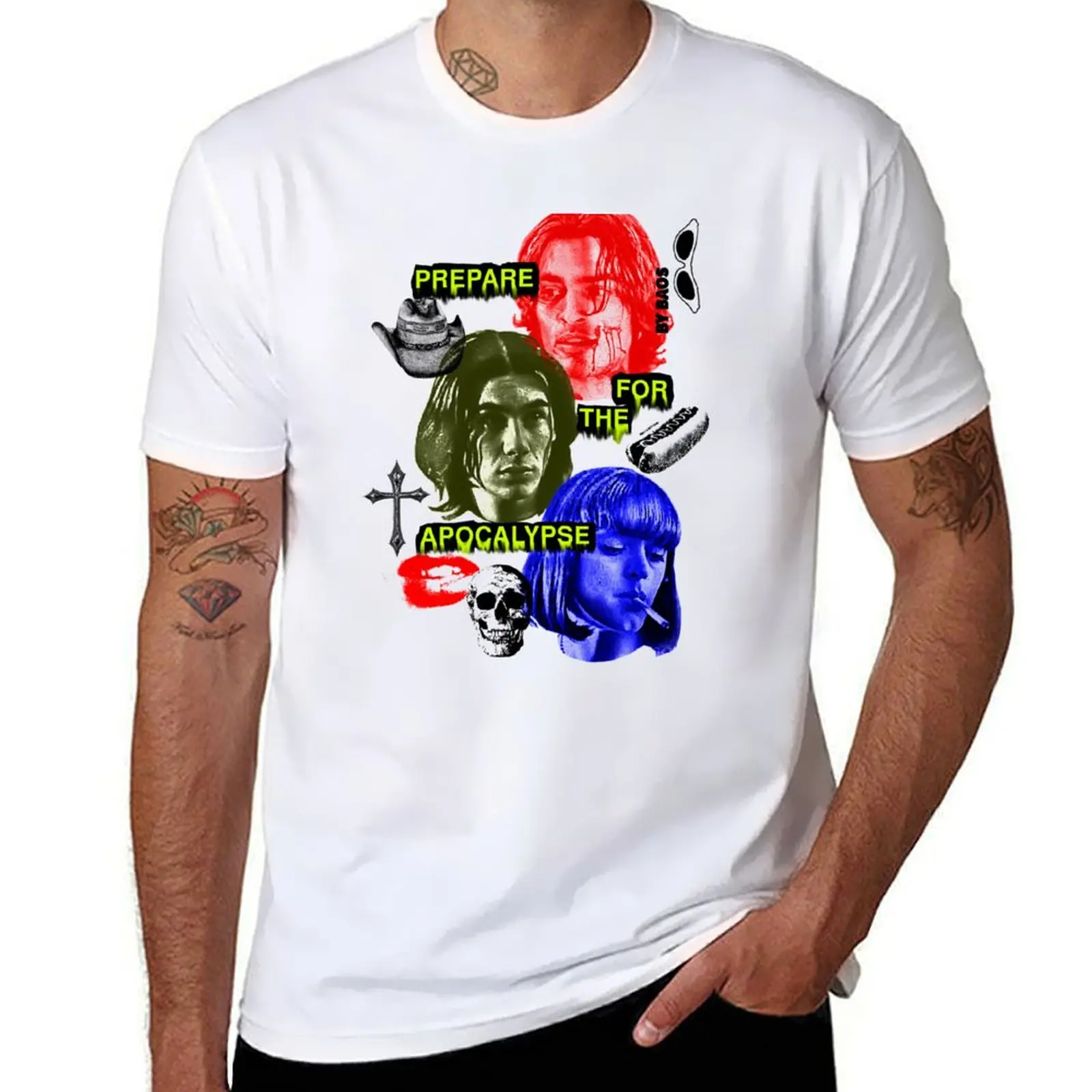 

Prepare for the apocalypse T-Shirt t shirt man cotton t shirt man designer mens graphic t shirts T-Shirt