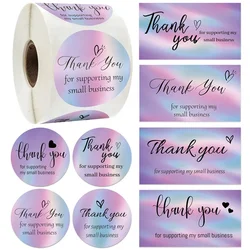 50 laser stickers per roll, thank you for purchasing stickers, commercial decoration stickers, adhesive stickers, labels