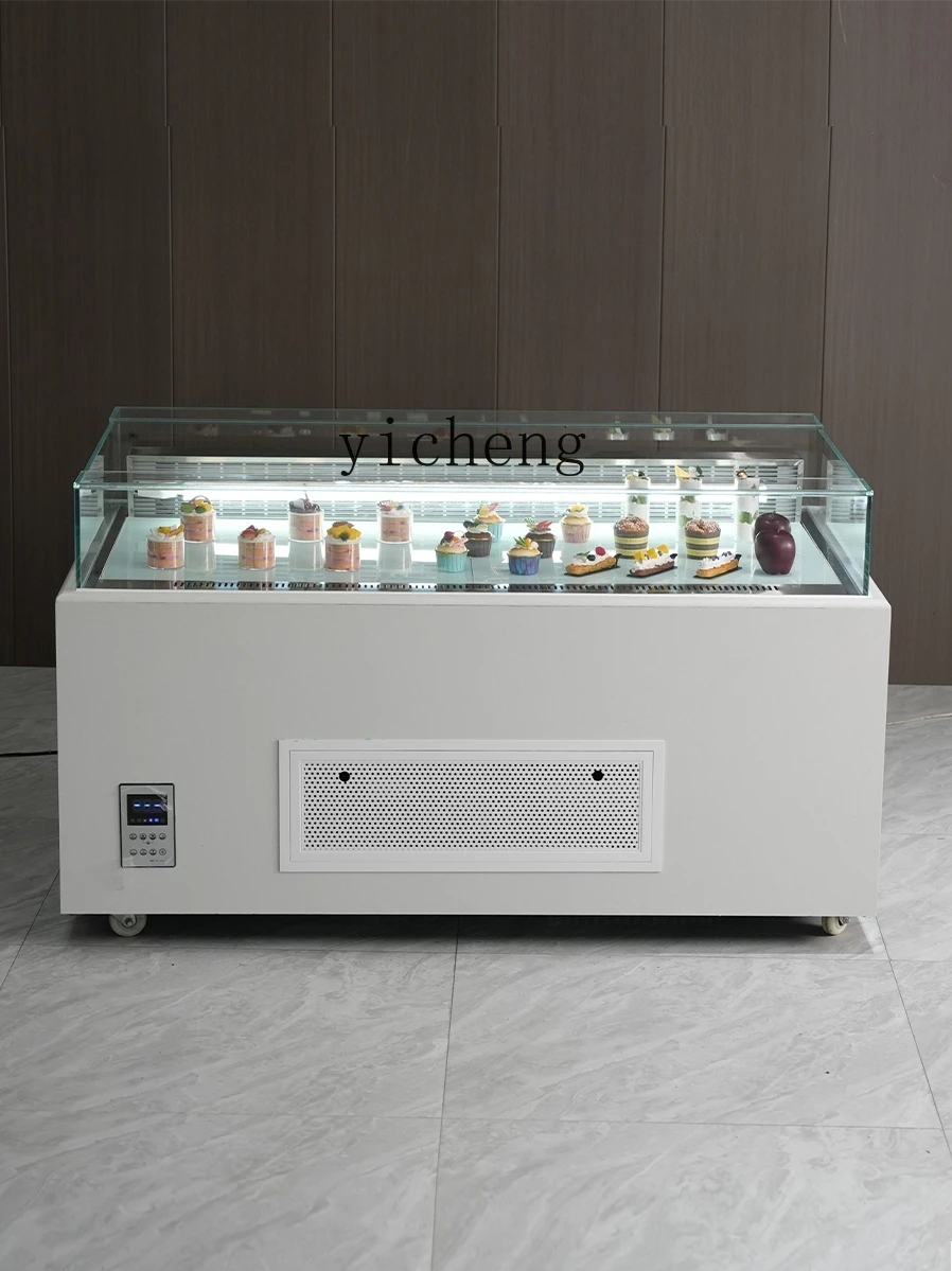 C12 Sandwich Cabinet Open Cake Show Case Bakery Refrigerated Cabinet Fresh Cabinet