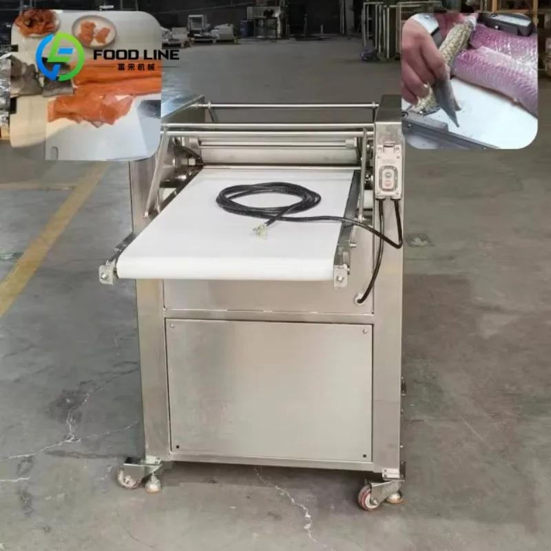 Customized High-Efficiency Automatic Fish Skin Peeling Machine New Condition Equipment for Seafood Processing Plants
