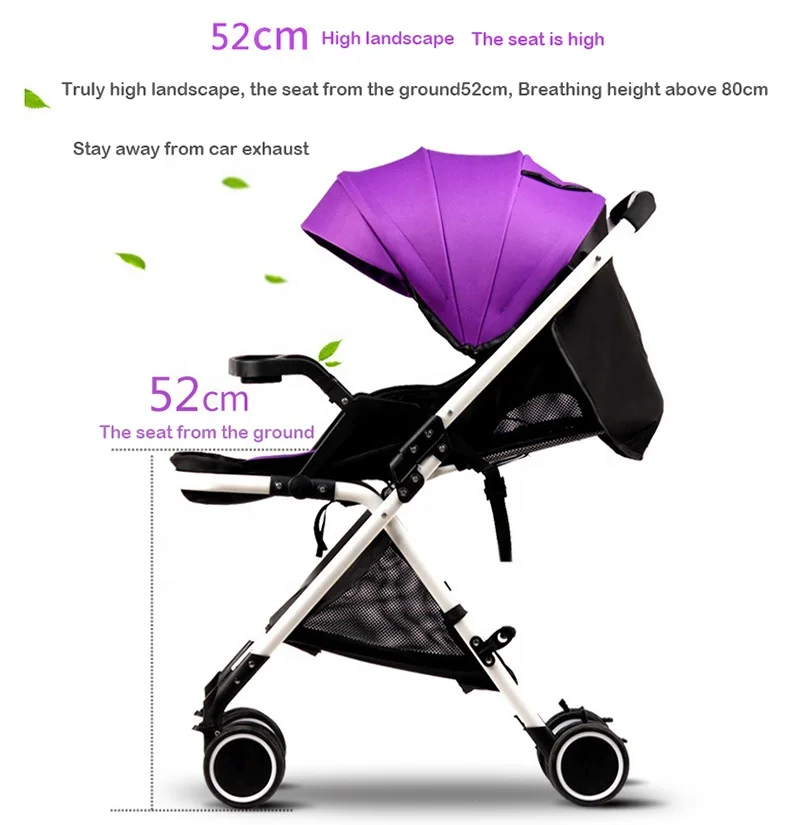 Koop goedkope Babi luxe lichtgewicht Baby Twin 3-in-1 Walker dubbele kinderwagen uitverkoop