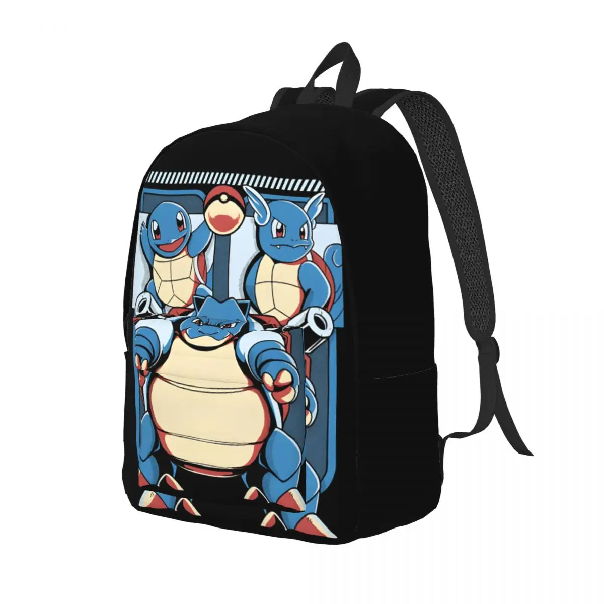 Snack Storage Evolution Water Turtle Storage Bag Picnic Multi Compartment Pokemon Preschool Handbag Back To School Gift