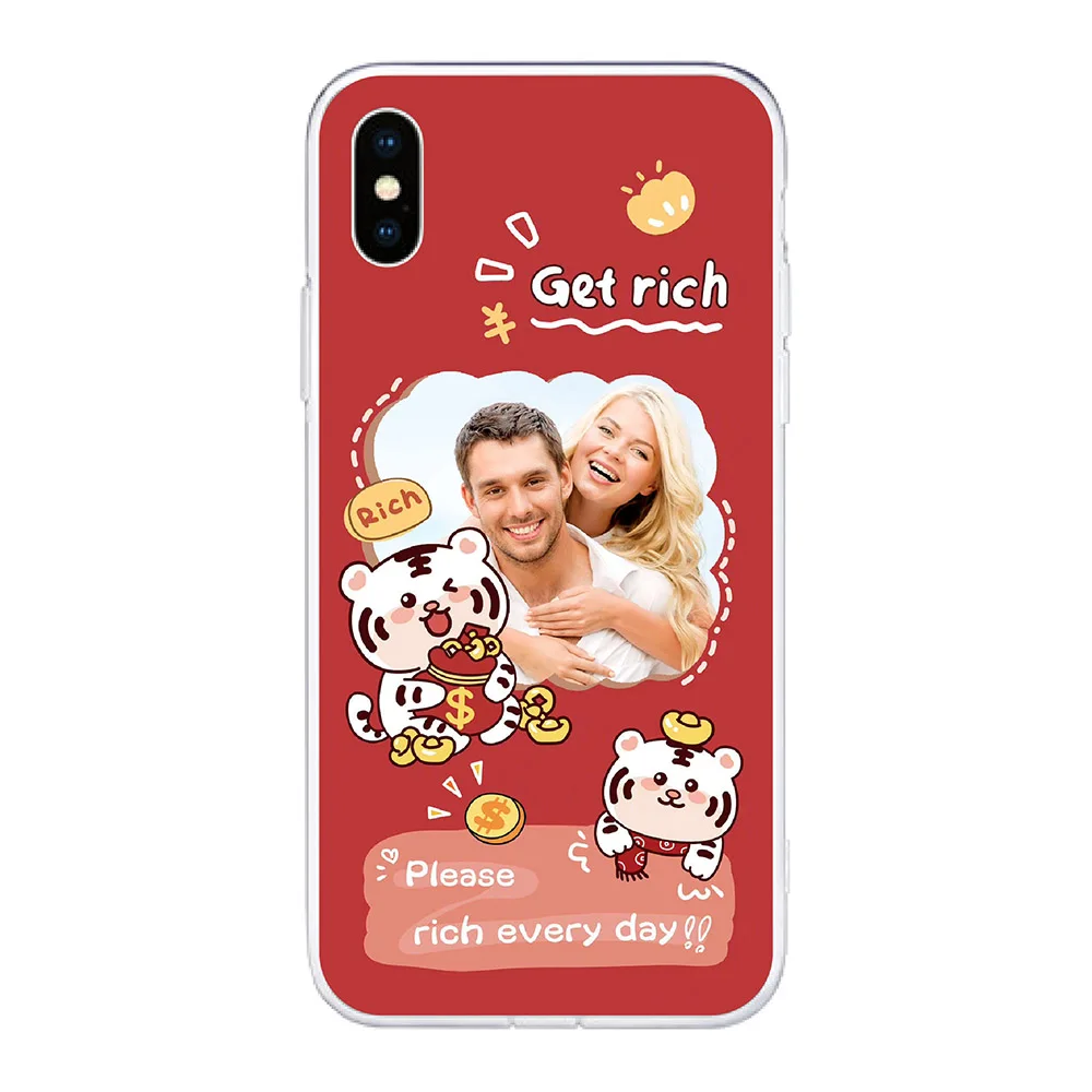 For TCL 20XE 20 Pro 5G 20 Lite Plus 20E 20Y 20 SE 10 5G UW 10 Lite 205 Case DIY Photos of the year Tiger Phone Case image 3