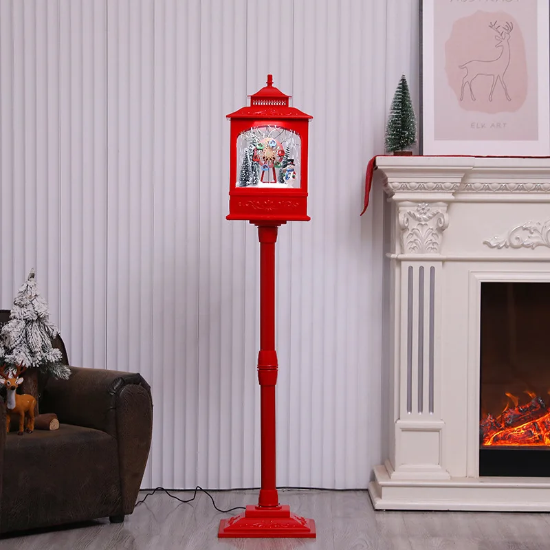 LED lights Christmas snowfall street lights Santa lanterns