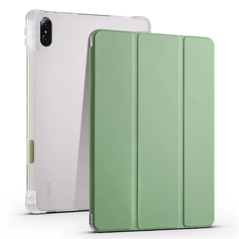 GEFENIS For Honor Pad 8 Case With Pencil Holder Trifold PU Leather Soft Back Stand Tablet Funda For Huawei Honor Pad 8 12 Inch C