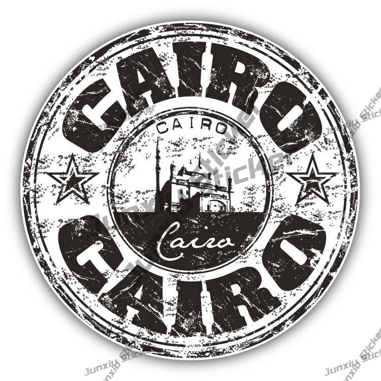 مصر الجمهورية العربية مصر في العربية والمصري العلم سيارة ملصق عنخ الصليب مصر ديكال البيضاوي ملصق مدينة القاهرة مصر السفر #2
