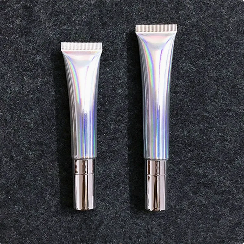10ml 15ml 20ml Soft Hose &Tube With Metal Massage Head Eye Cream Essence Tube Cosmetic Container Empty Bottle Lotion Tube
