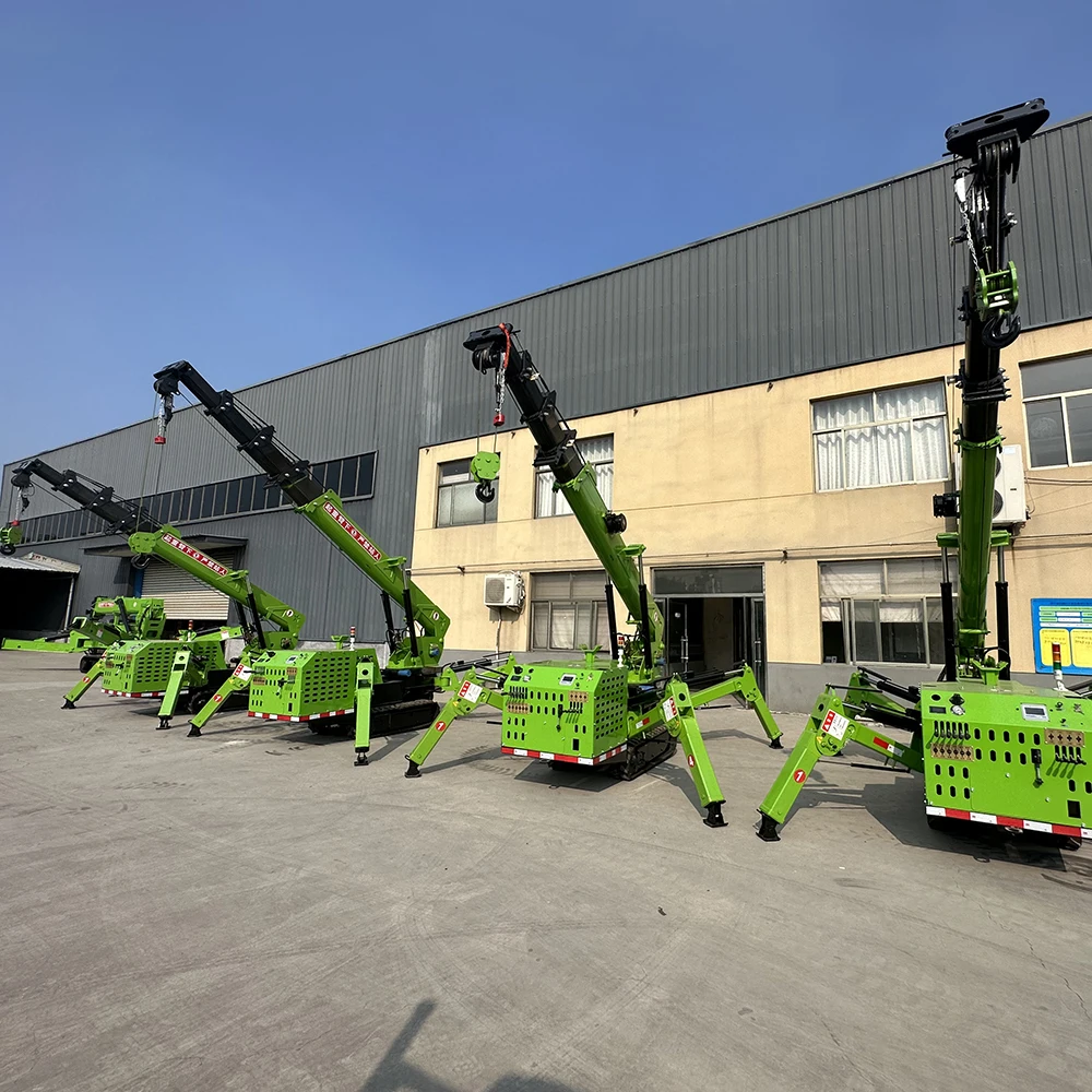 Spot منتجات جديدة رافعة عنكبوت مع شوكة سعر المصنع رافعة عنكبوت صغيرة 10 طن مع تلسكوبي لرفع العنكبوت الجديد #5