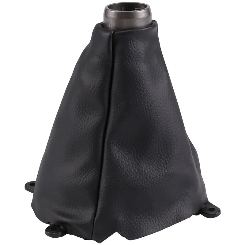 A54K-Car Gear Gaiter Shift Shifter Boot Manual PU Leather For Honda Civic 2006-2011 77298-SNA-D01ZA
