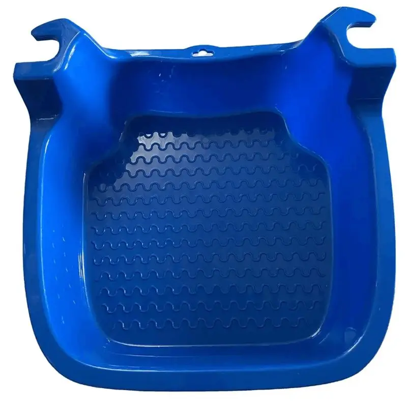 B48B-Pool Foot Bath, Non-Slip Footbath Tub, For Above Ground Swimming Pools, Spas To Wash Feet Sand, Mounted On Pool Ladder
