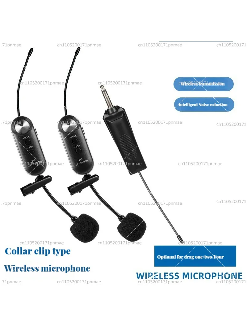Wireless UHF Condenser Microphone for Saxophone Live Recording Performance