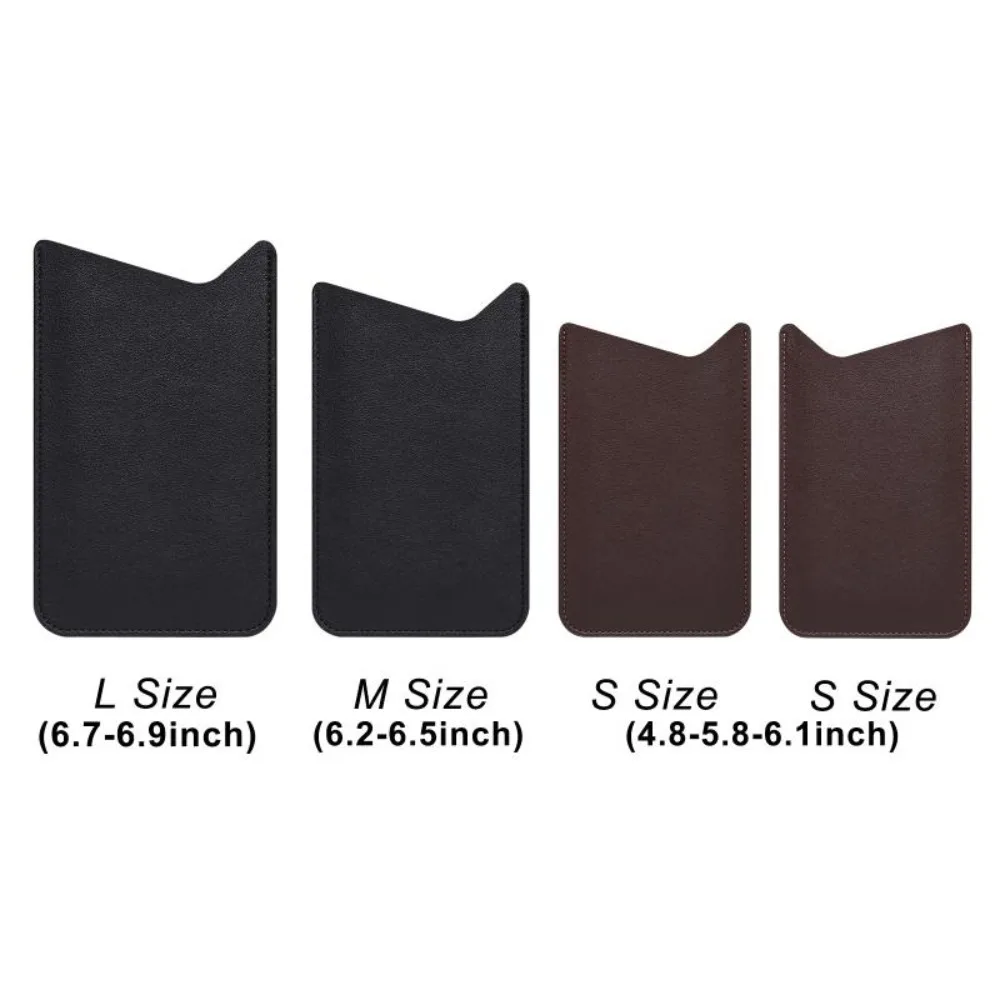 Leather Case Mobile Phone Bag Lightweight Case Cover Phone Protective Pouch Portable Fall Prevention Mobile Phone Pouch