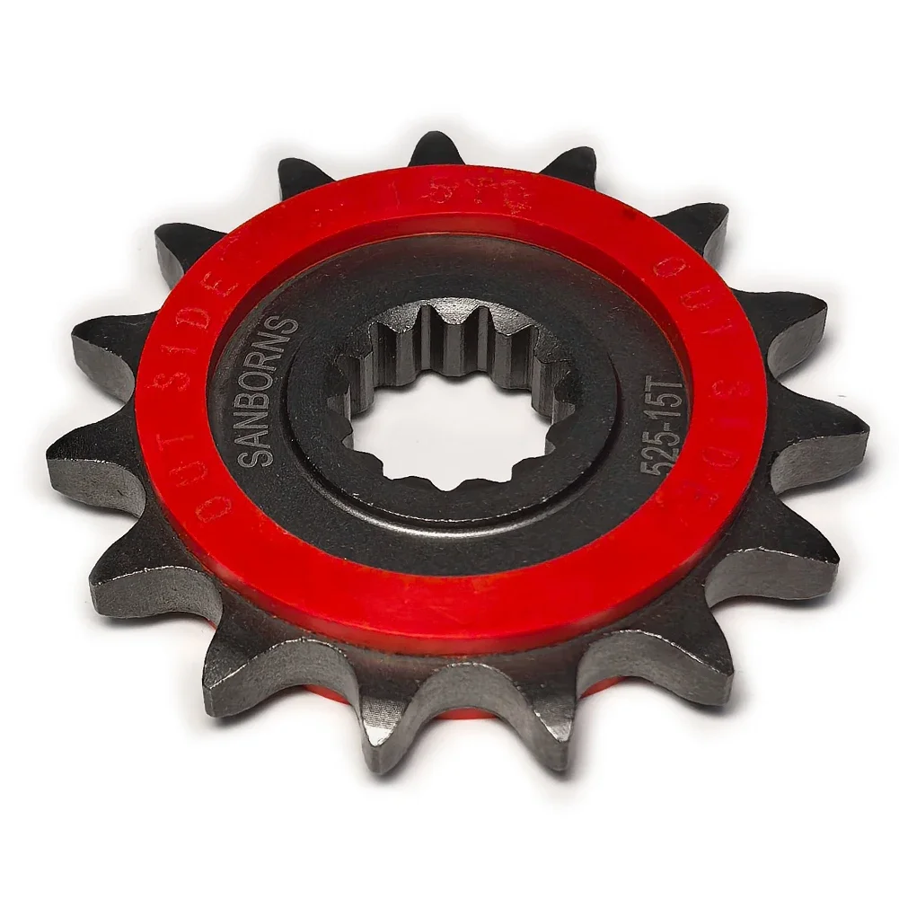 Motorcycle Small Sprocket 15 Teeth Pinion For Benelli TRK 502 502C 502X BJ300 TNT300 BN302 BJ500 BJ600 TNT600
