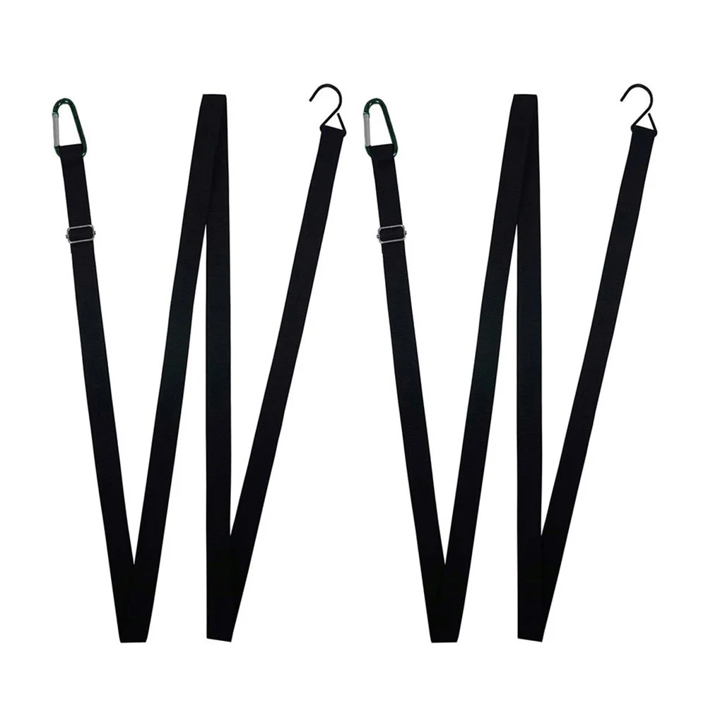 

2 Pcs Car Windbreak Elastic Rope Fixing Belt Cover Straps Protector Roof Rack Windproof The for Covers