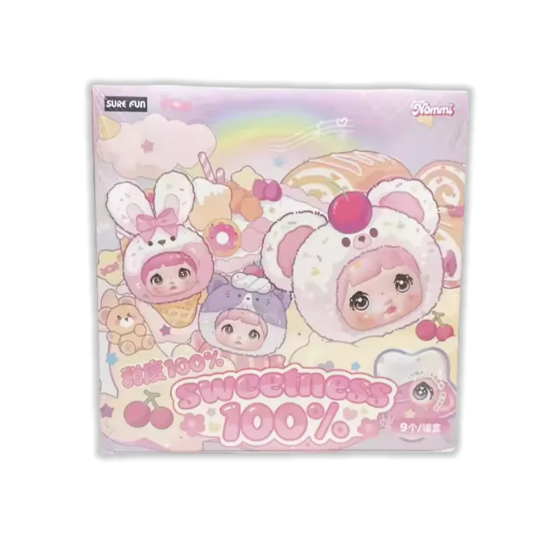 

100% сладость Nommi слепая коробка аниме фигурки коллекция аутентичная милая кукла фигурка брелок сумка-сюрприз плюшевый подарок для девочки