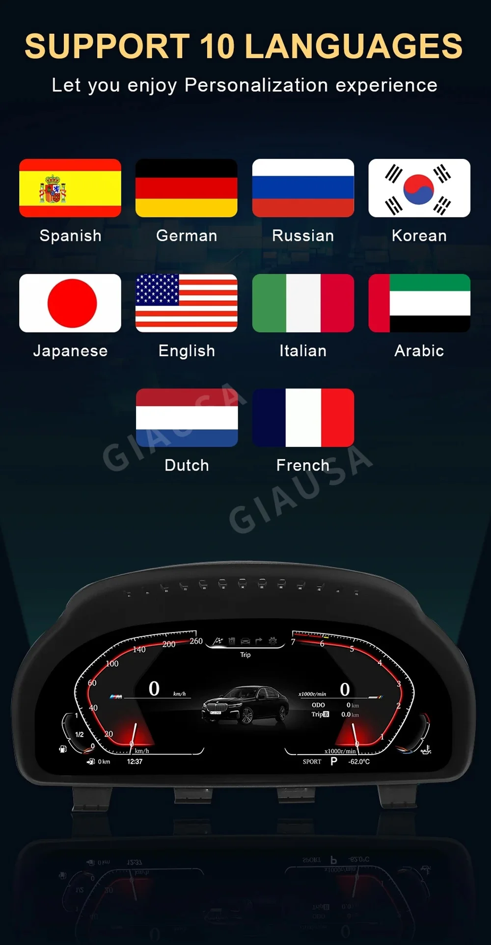 12.3'' Car Lcd Dash…