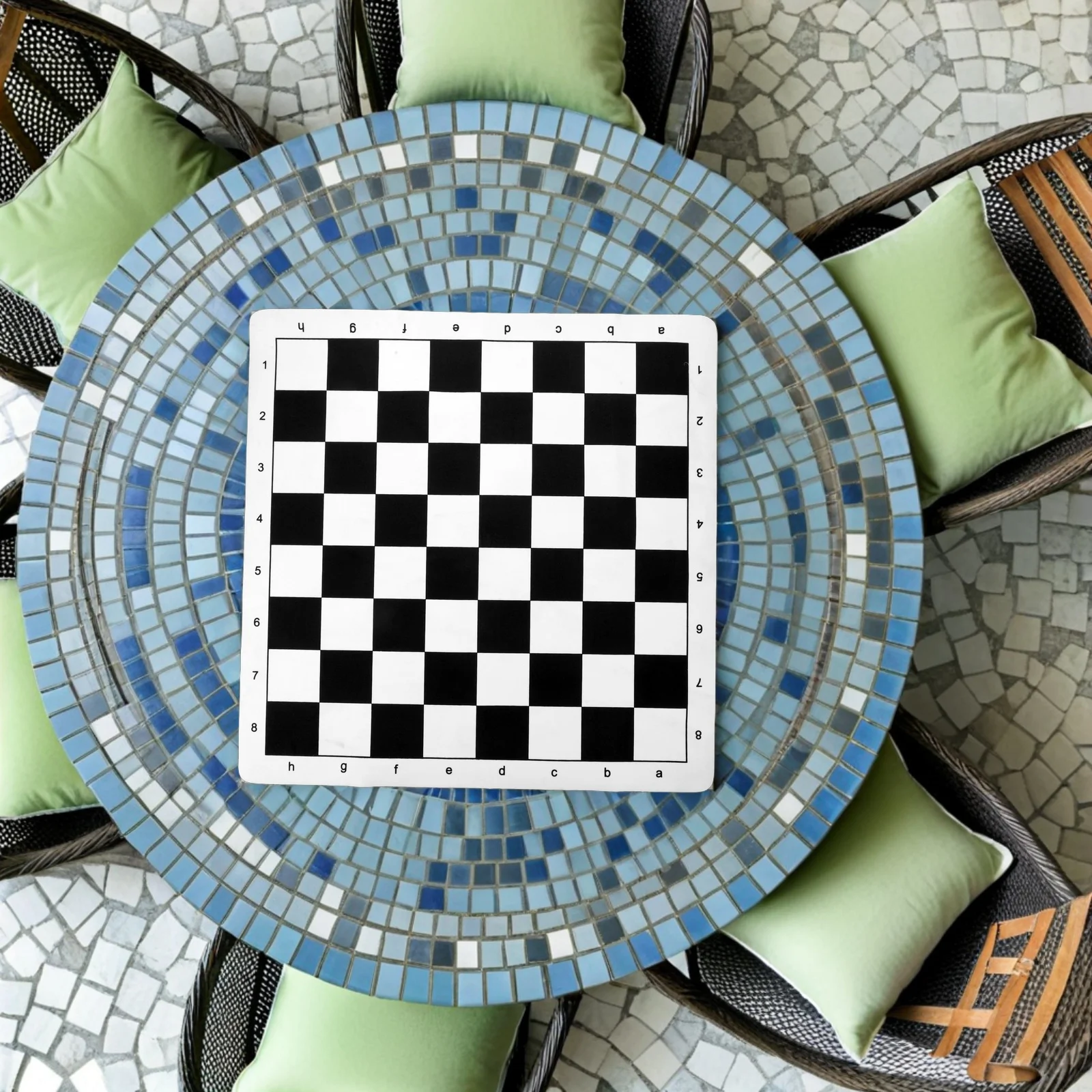 

3pcs Folding Double Sided Chessboard Portable Xiangqi Roll Up Game Board Lightweight Chinese Chess Mat For Travel Family Play