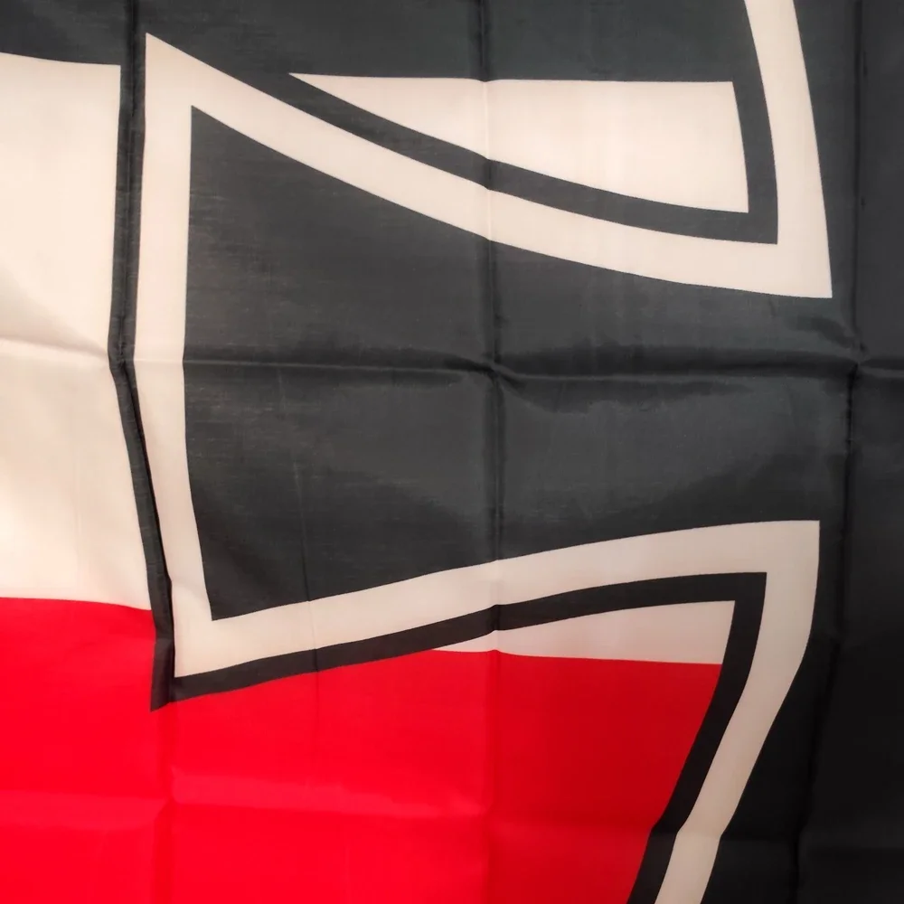 العلم الإمبراطوري الألماني علم الإمبراطورية ألمانيا 3x5ft 2x3ft، لافتة بوليستر تاريخية للأماكن الخارجية والداخلية، ديكور معلق على الحائط للحديقة #5