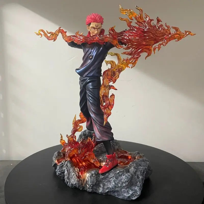 

Anime Jujutsu Kaisen Action Figure Ryomen Sukuna Figuras Toys Manga Figurine 30cm Model Ornament Peripheral Gift for Children
