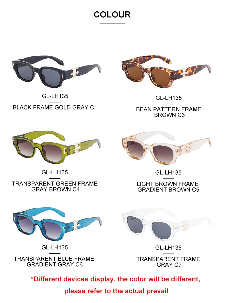 Punk Soaring Eagle Sonnenbrille Herren 2026 Luxusmarke Designer Mode Rechteckige Sonnenbrille für Damen Steampunk Shades Eyewear – Detail 9