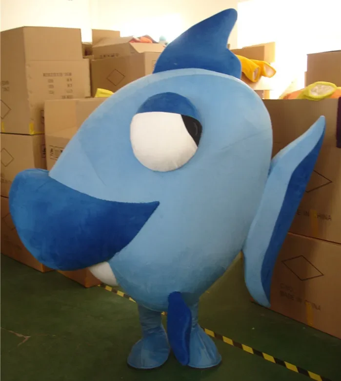 Christmas Ocean Animal Blue Whale Mascot Costume Animal Mascot Costumes Halloween Fancy Dress For Christmas Cosplay Halloween