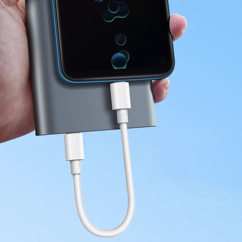 5pcs Short 30cm Type C to USB C Cable Fast Charging For Iphone15 Xiaomi Samsung Huawei Charger Power Bank USB C Data Sync Cable