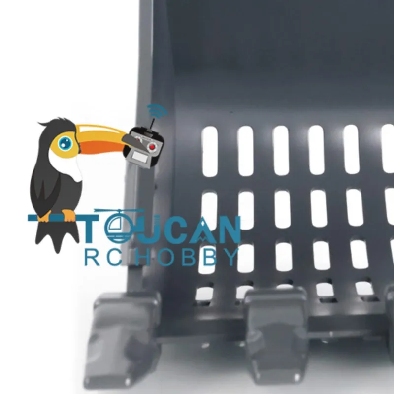 

Metal Bucket Spare Part for HUINA Kabolite K970 1/14 RC Excavator 100s Hydualic Radio Models Remote Truck Sound Light System RTR