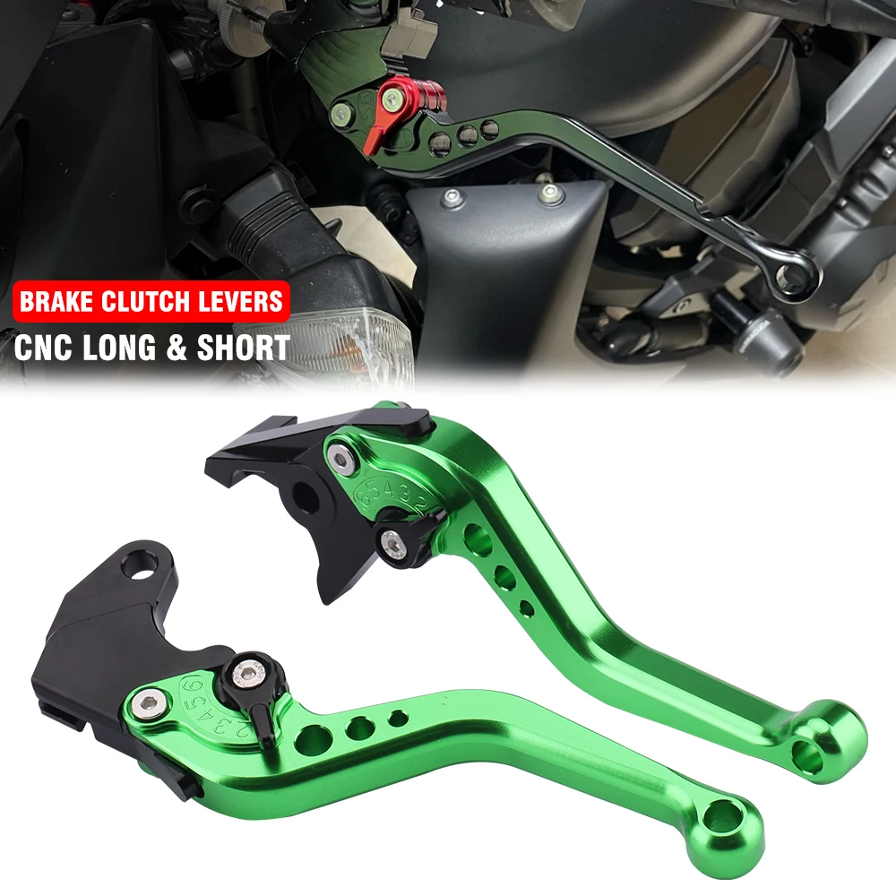 For Kawasaki Ninja400 2018-2022 Ninja125 Ninja250 Ninja300 Ninja 125 250 300 400 250R 300R EX250 Long/Short Brake Clutch Levers