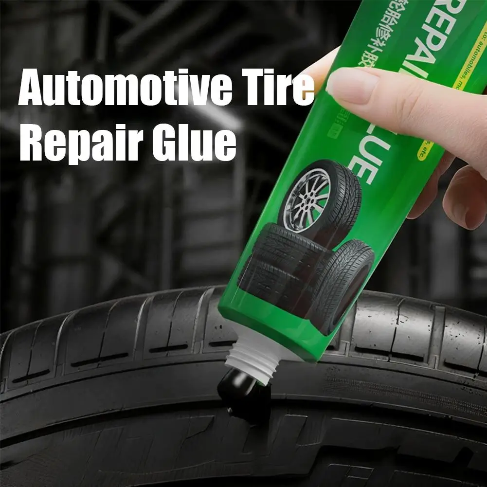 Tire Repair Glue Waterproof & High Temperature Resistant Black Sealing Waterproof And High-Temperature Resistant Repair Adhesive