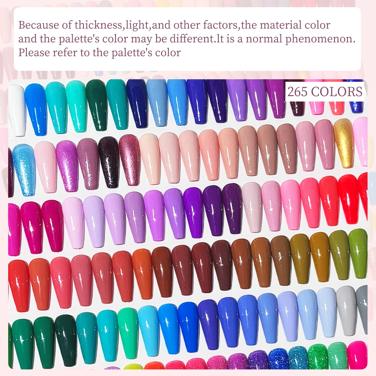 Set de decoración de uñas de 6 piezas, nueva moda con purpurina, acabado mate, redondo, sin fragancia, pegatinas para uñas para salones de uñas