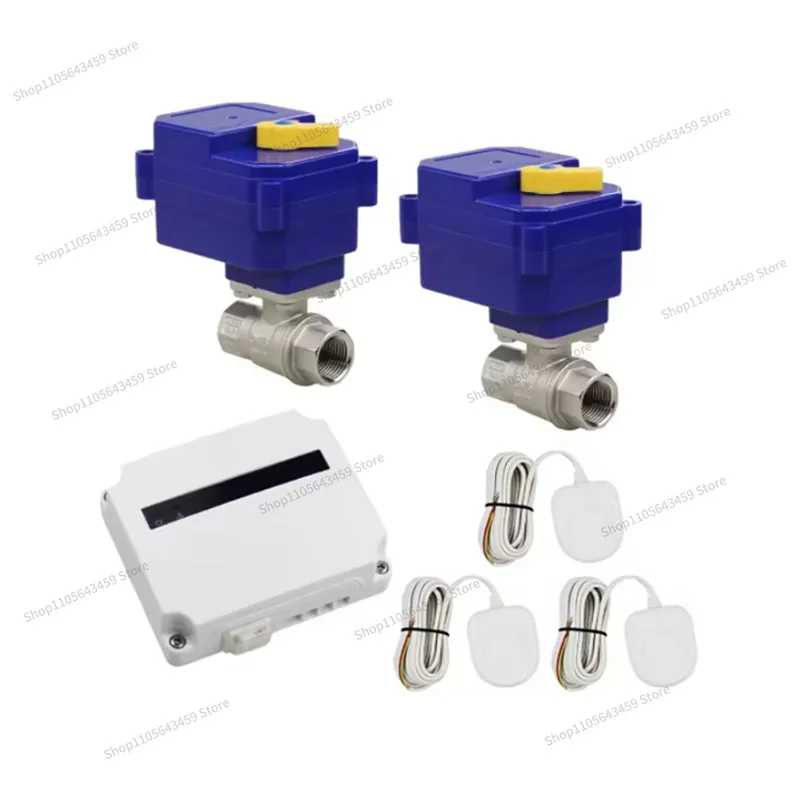 For Electric bidirectional ball valve 12V/220V leakage detection system for water floor heating micro electric ball valve