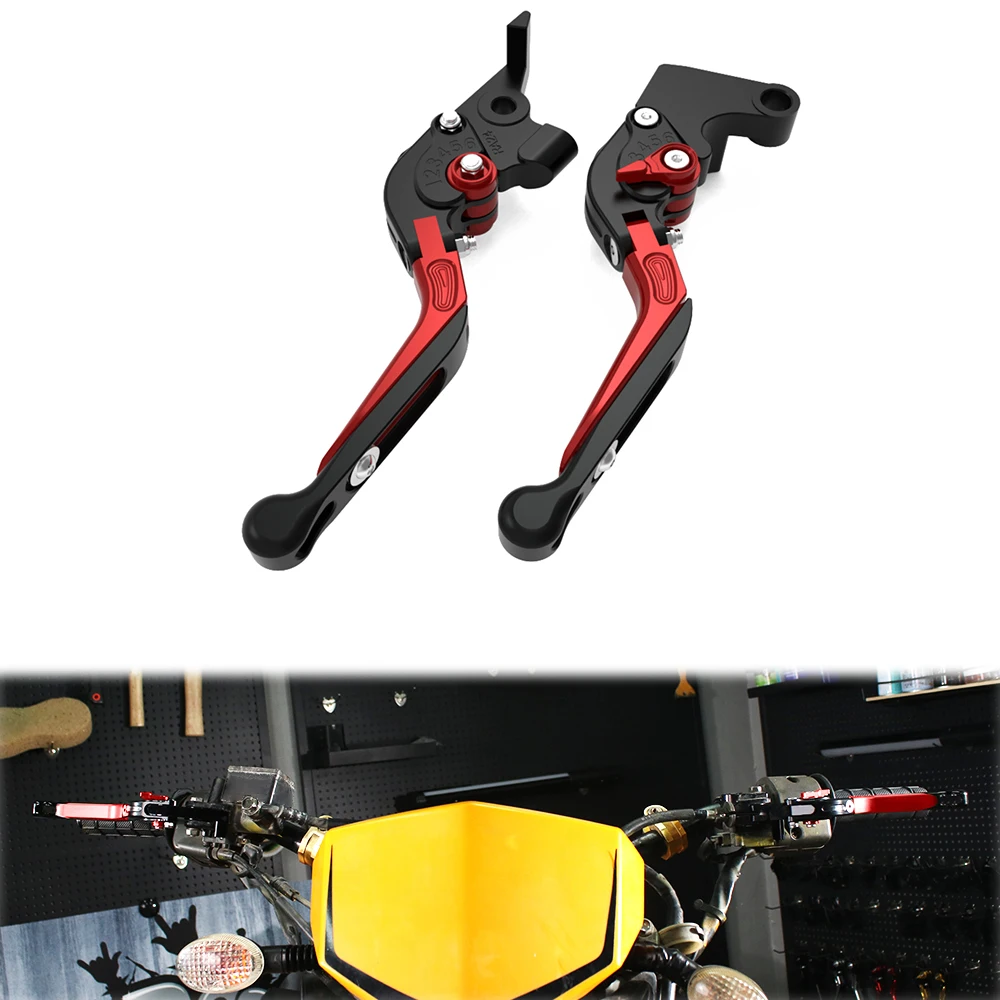 

For Brutale 1078RR 1090/R/RR 800/RR/RC 910 RS 990/R 989 R 750 920 Motorcycle Adjustable Extendable Foldable Brake Clutch Levers