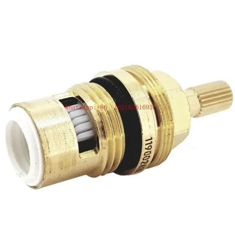 Store I182 Faucet Accessories 94008000 Switch 90 Degree Ceramic Copper Spool, Left Closed, Cold Water Valve